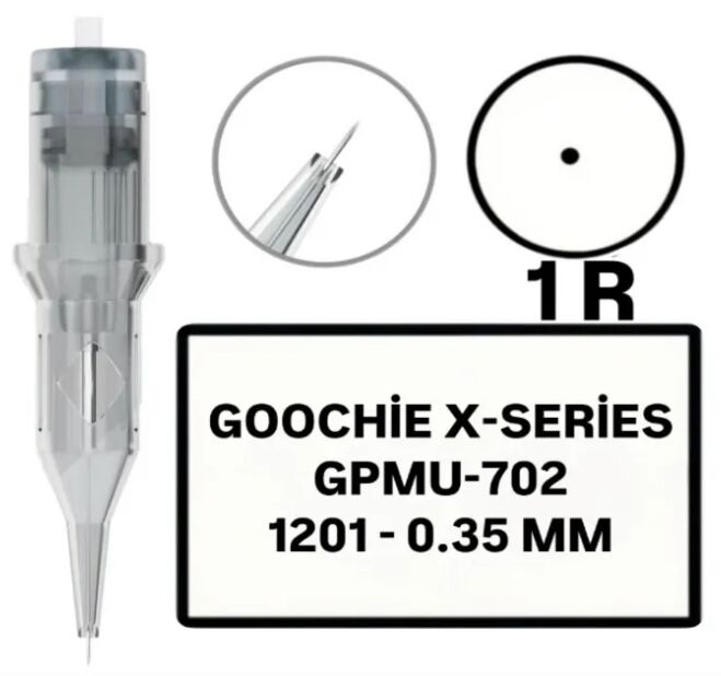 GOOCHIE X-SERIES GPMU-702-1201- R -0.35mm Tattoo Cihaz Ucu (İğne)