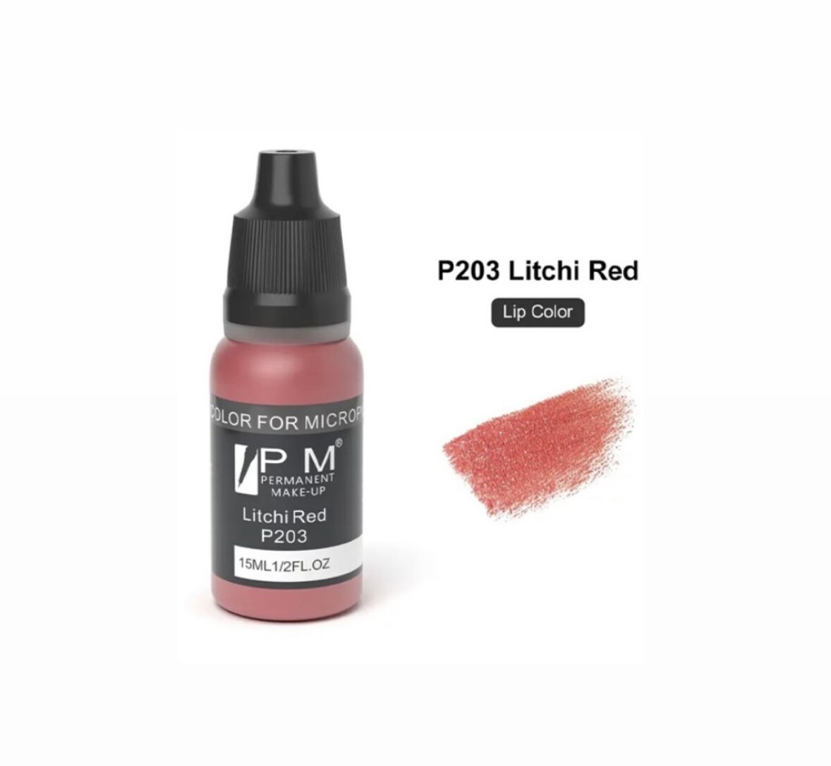 PM 203 Litchi Red - (Meyve Kırmızısı) Kalıcı Makyaj Pigmenti