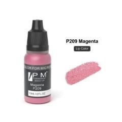 PM 209 Magenta - ( Morumsu Kırmızı Pembe Alt Tonlu ) Kalıcı Makyaj Pigmenti