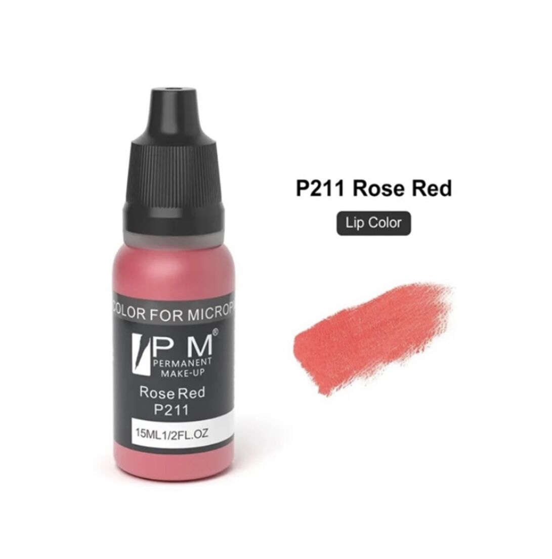PM 211 Rose Red - ( Gül Kırmızı ) Kalıcı Makyaj Pigmenti