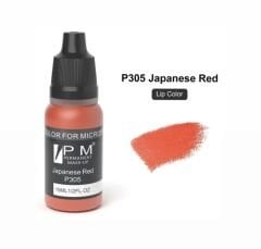 PM 305 Japanese Red - ( Japon Kırmızısı ) Kalıcı Makyaj Pigmenti