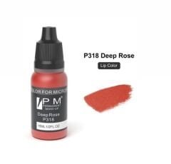 PM 318 Deep Rose - ( Derin Koyu Gül Kırmızısı ) Kalıcı Makyaj Pigmenti