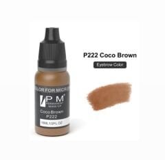 PM 222 Coco Brown - ( Hindistan Cevizi Kahvesi ) Kalıcı Makyaj Pigmenti