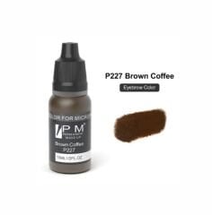 PM 227 Brown Coffee - ( Esmerlere Kahverengi ) Kalıcı Makyaj Pigmenti