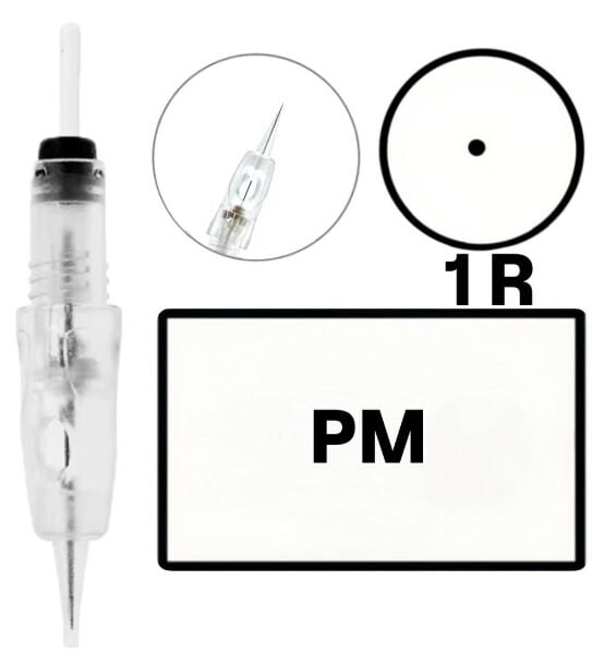 PM - R1 - Değiştirilebilir Kartuş Kalıcı Makyaj Ucu (İğne)