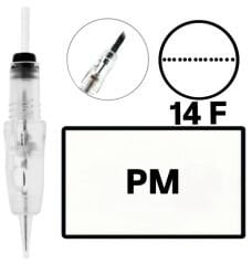 PM - F14 - Değiştirilebilir Kartuş Kalıcı Makyaj Ucu (İğne)
