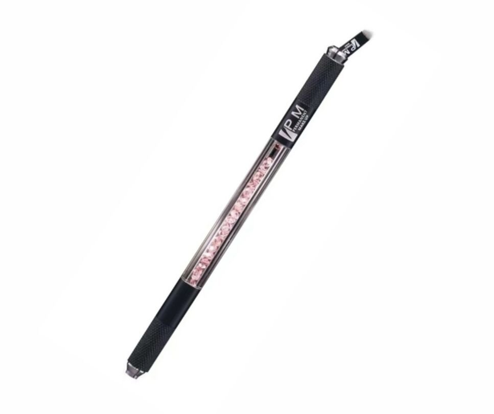PM Swarovski Taşlı Microblading Kalemi - TURUNCU