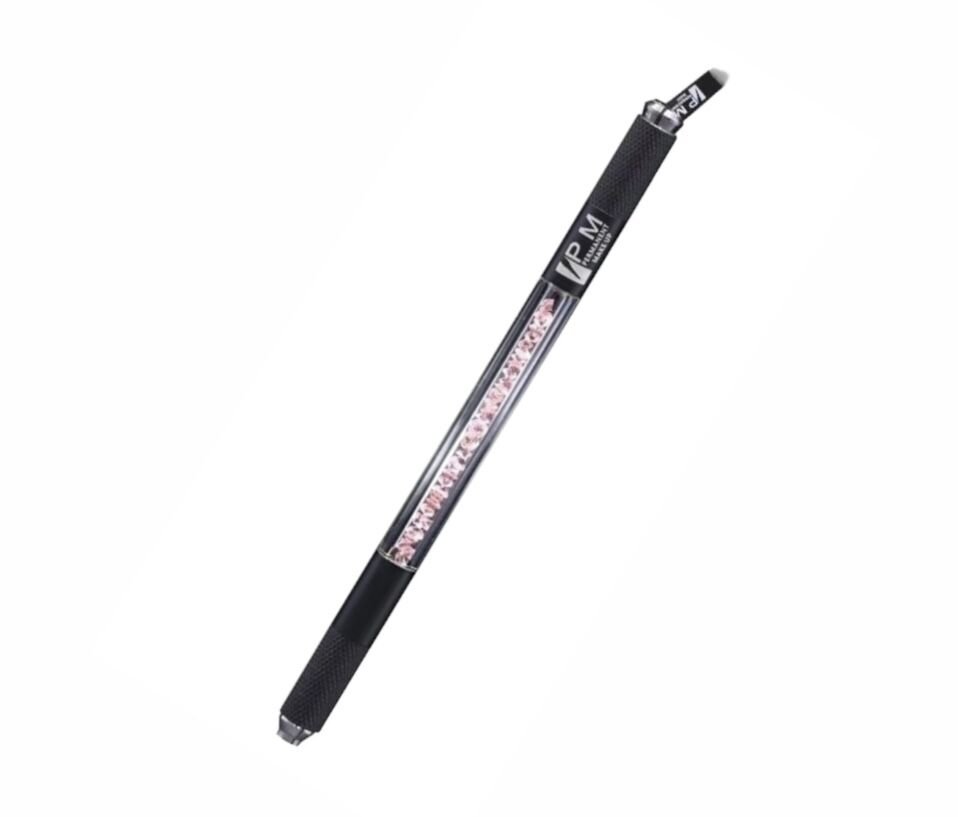 PM Swarovski Taşlı Microblading Kalemi - PEMBE