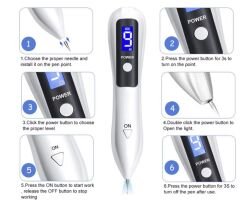 Plazma Pen - Plexir Pen - ( 9 Kademeli ) White