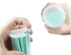 Kalıcı Makyaj Microbrush Fırça ( Green )