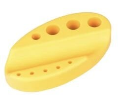 Kalıcı Makyaj Pota - Boya Kabı Standı Kaymaz Silikon ( Yellow )