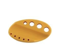 Kalıcı Makyaj Pota - Boya Kabı Standı Kaymaz Silikon (Yellow)