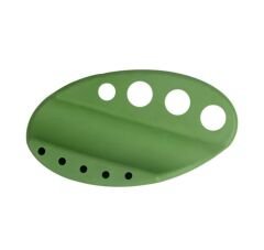 Kalıcı Makyaj Pota - Boya Kabı Standı Kaymaz Silikon (Green)