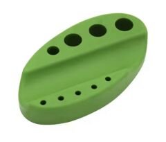 Kalıcı Makyaj Pota - Boya Kabı Standı Kaymaz Silikon ( Green )