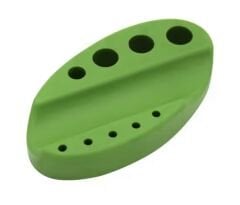 Kalıcı Makyaj Pota - Boya Kabı Standı Kaymaz Silikon (Green)