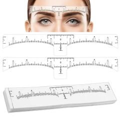 Kalıcı Makyaj Microblading Yapışkanlı Sticker Kaş Ölçüm Cetveli (Tek Kullanımlık)