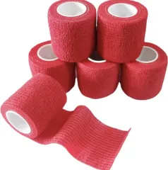 Kalıcı Makyaj Cihazı Kalem Bandı - Elastik Kalem Sargısı (Red)