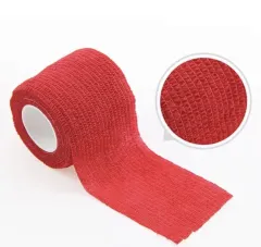 Kalıcı Makyaj Cihazı Kalem Bandı - Elastik Kalem Sargısı (Red)