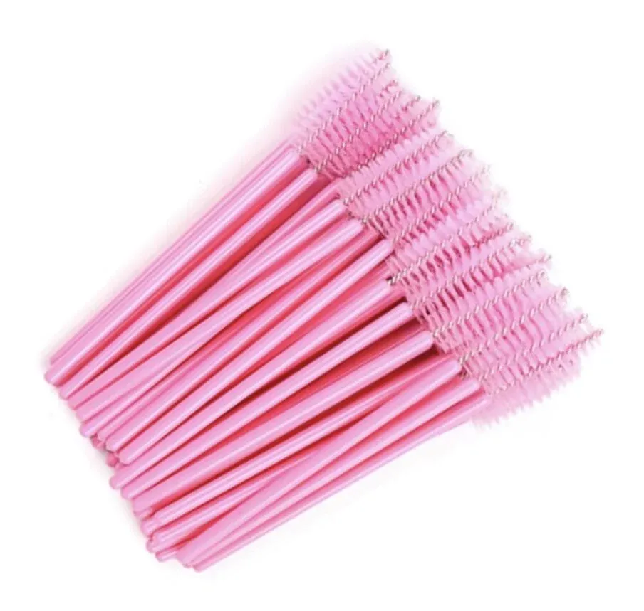 Kaş & Kirpik Fırçası Kıvrılabilen Uç (Pink)