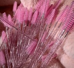 Kaş & Kirpik Fırçası Kıvrılabilen Kristal Uç (Pink)