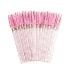 Kaş & Kirpik Fırçası Kıvrılabilen Kristal Uç (Pink)