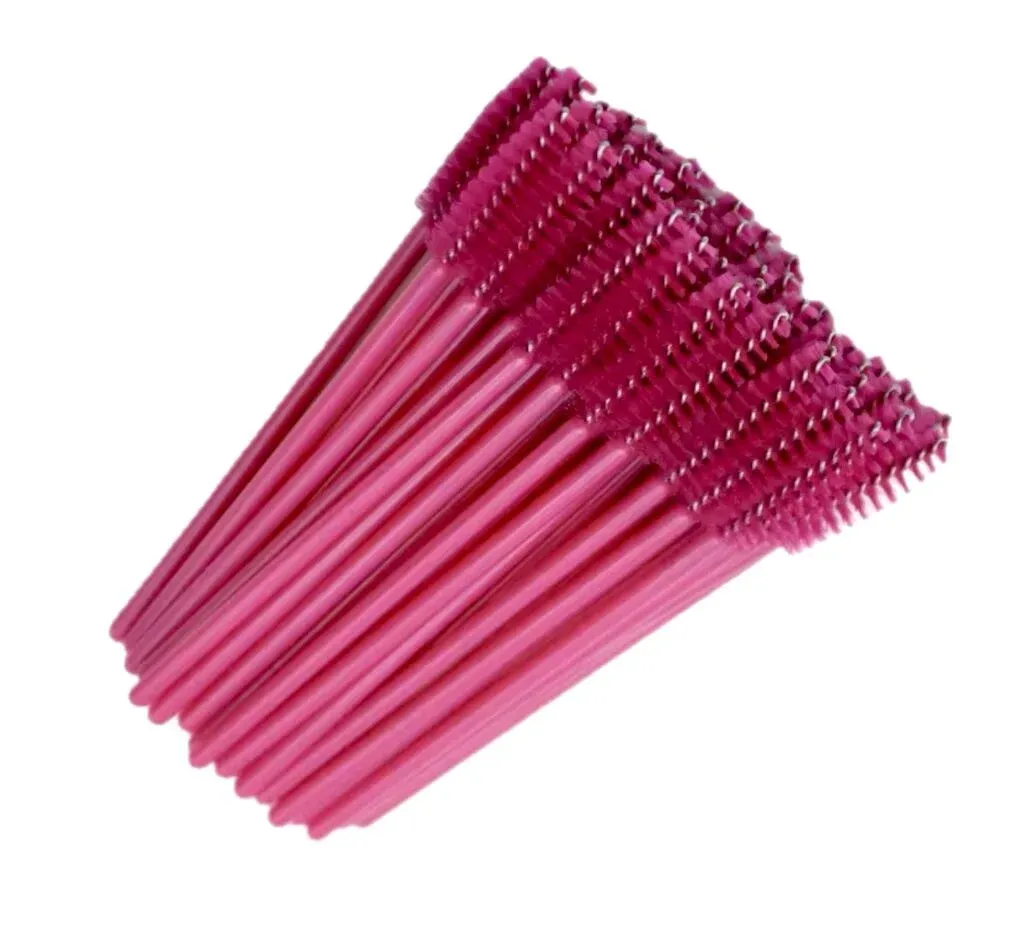 Kaş & Kirpik Fırçası Kıvrılabilen Uç (Rose Pink)
