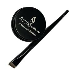 ARCTIC Kalıcı Makyaj & Microblading Beyaz Tasarım Macunu ve Fırça