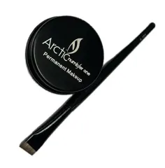 ARCTIC Kalıcı Makyaj & Microblading Beyaz Tasarım Macunu ve Fırça