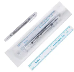 Microblading & Kalıcı Makyaj Marker İşaretleme Kalemi Çift Taraflı