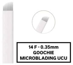 GOOCHIE 14F - 0.35 Microblading Kalemi Değiştirilebilir Kartuş Uç ( İğne )
